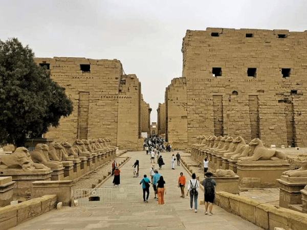 The Karnak temples