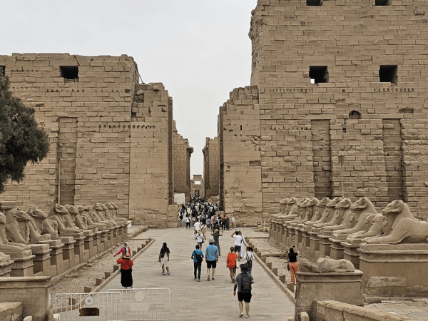 Visita a los templos de Karnak.