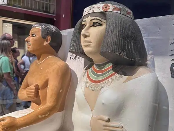 The Egyptian museum visit