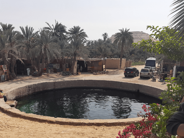 See the sunset and swim in the Fitnas well.