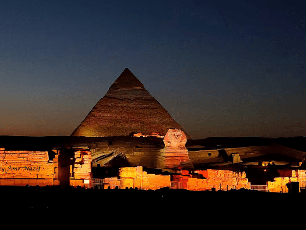 The Pyramids' Light Show (Optional Tour)